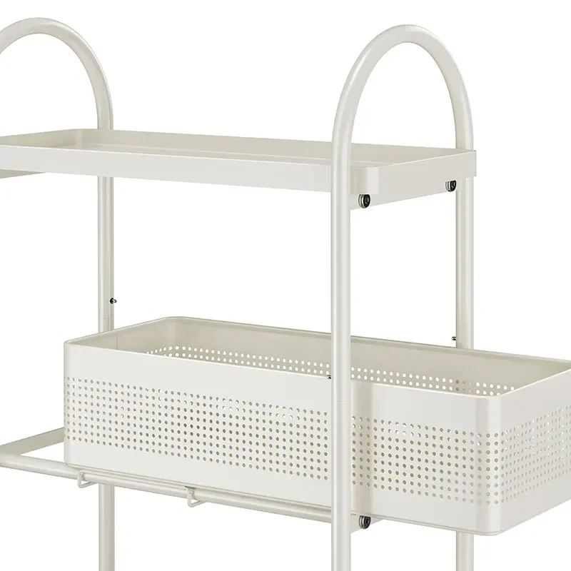 

Multifunctional ultra-thin 15cm width household storage trolley Practical organizer trolley for narrow kitchen cabinet clearance