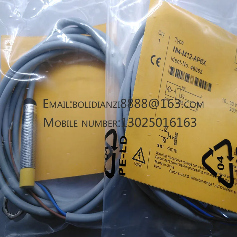 Spot Sensor BI2-M12-AP6X   NI4-M12-AP6X  proximity switch