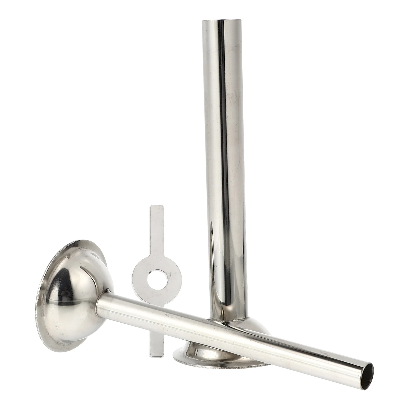 

Stainless Steel Sausage Making Tools Meat Filler Tube Practical Accessories for Processing Sausages Non Rusting Kitchen Bar