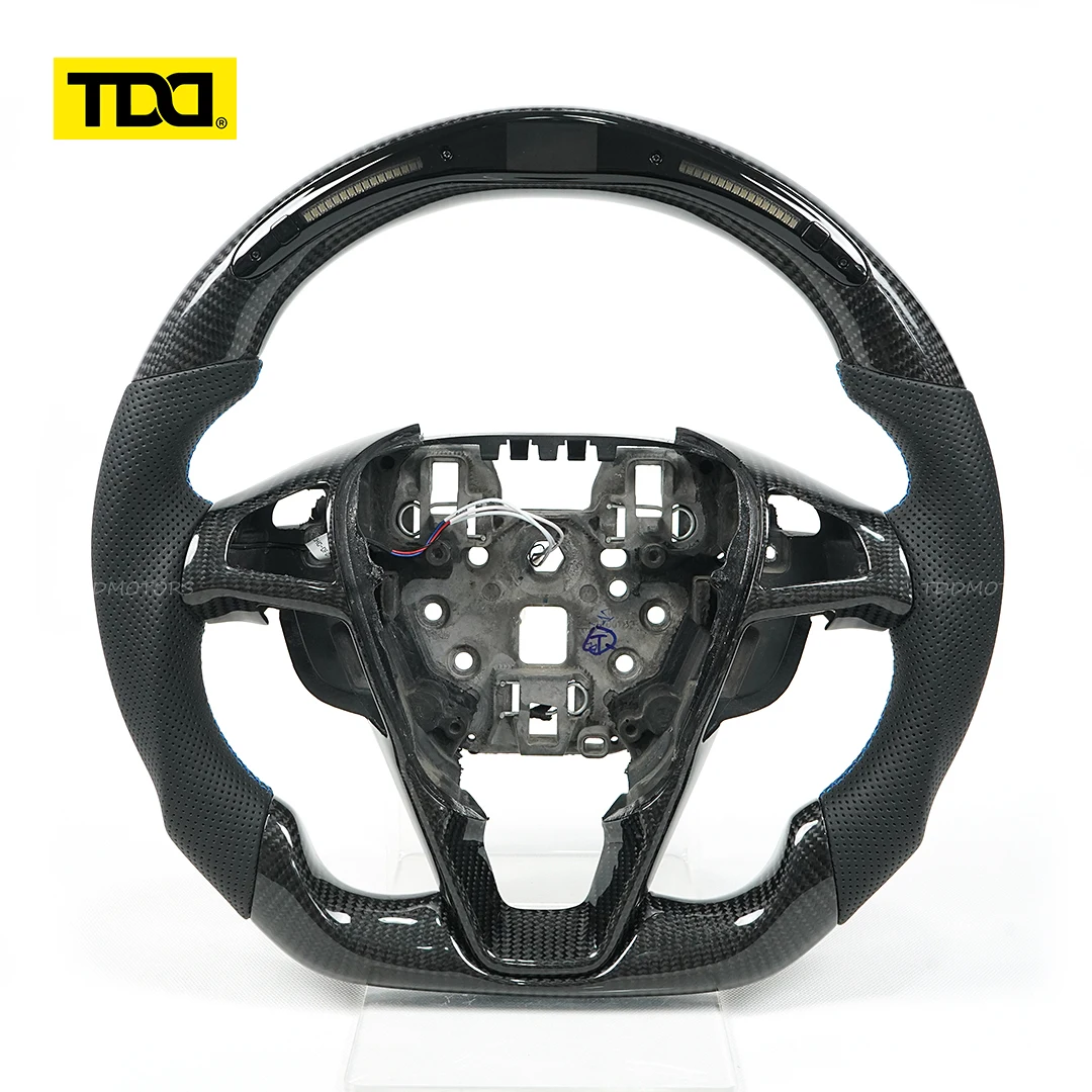 TDD Carbon Fiber Customized Smart Galaxy Pro II LED Steering Wheel for Ford Fusion Mondeo