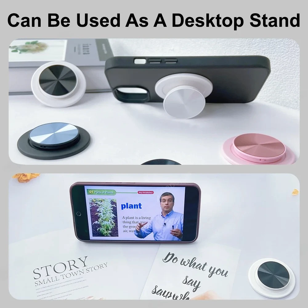 المغناطيسي طوي الهاتف قبضة حامل لسامسونج جبل المقبس جيب ل Magsafe آيفون 17 N52 المغناطيس البنصر توسيع الوقوف