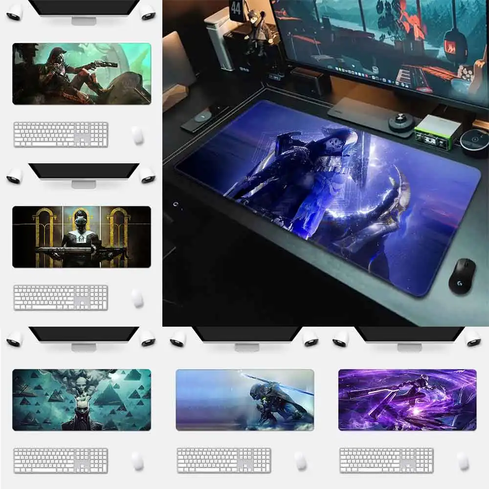 Cool shooting Destinys 2 Mousepad HD Printing Computer Gamers Locking Edge Non-slip Mouse Pad XXL90x40cm Keyboard PC Desk Pad