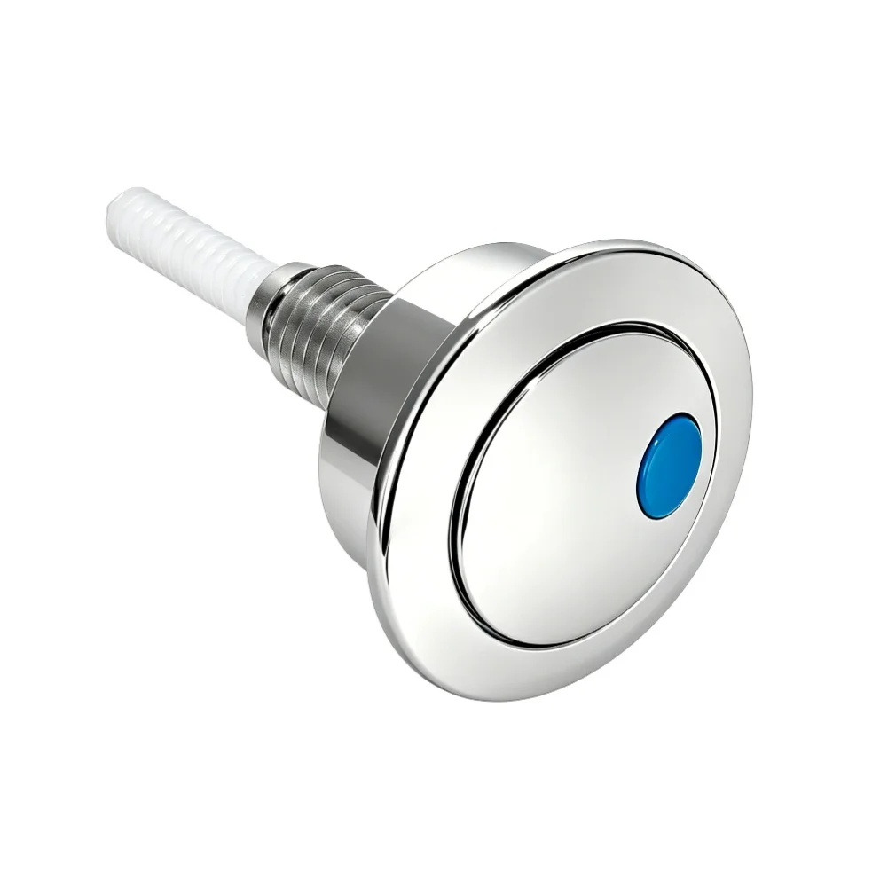 Cistern Push Switch ABS Toilet Button Reliable Flushing Functionality Compact 9cm Length Size Precise Fit Dimensions