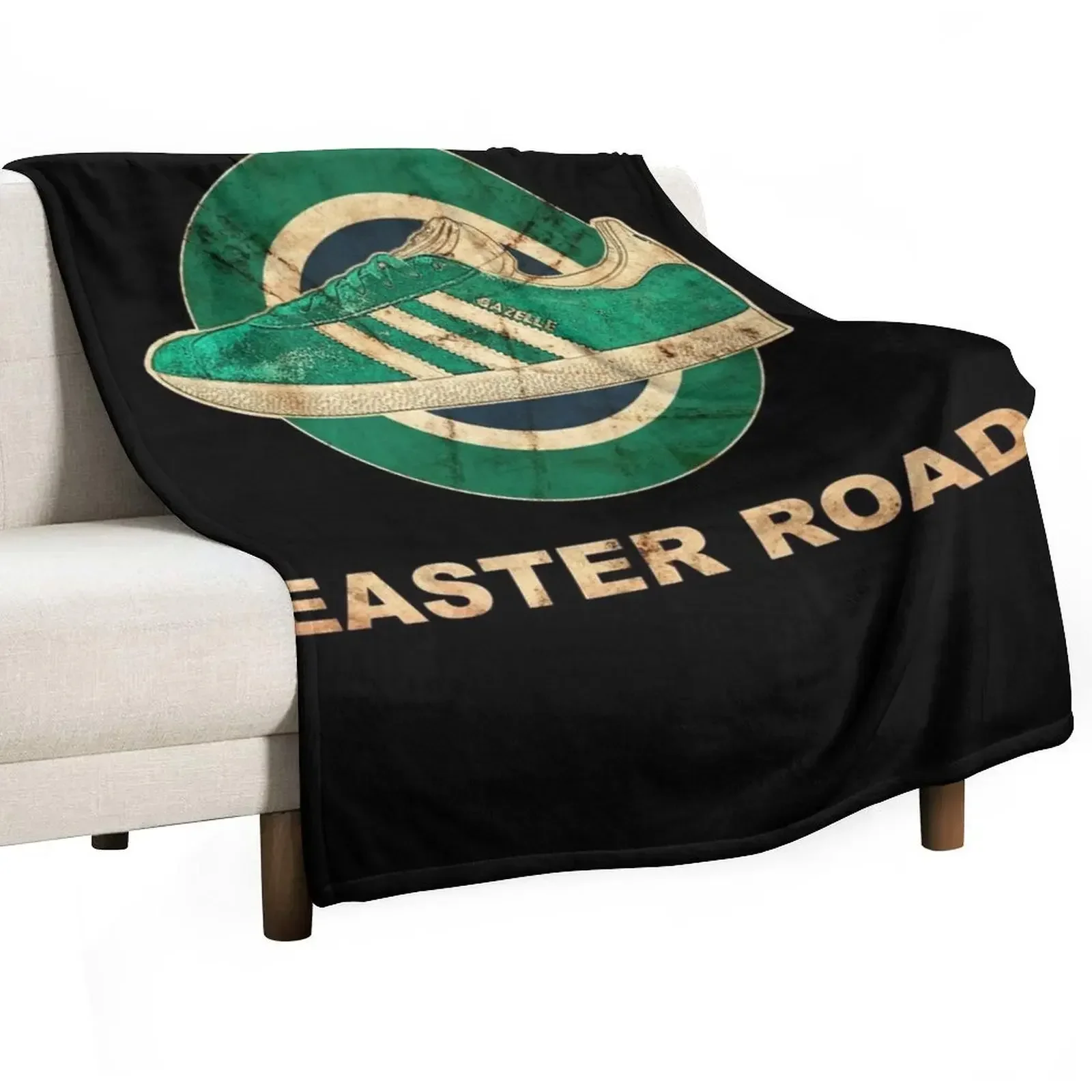 Hibernian easter road Throw Blanket Furrys Luxury St Sofa Quilt Blankets