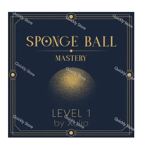 Sponge Ball Mastery Level 1 by Xulio Merino Magic tricks (Instant Download) Quickly send