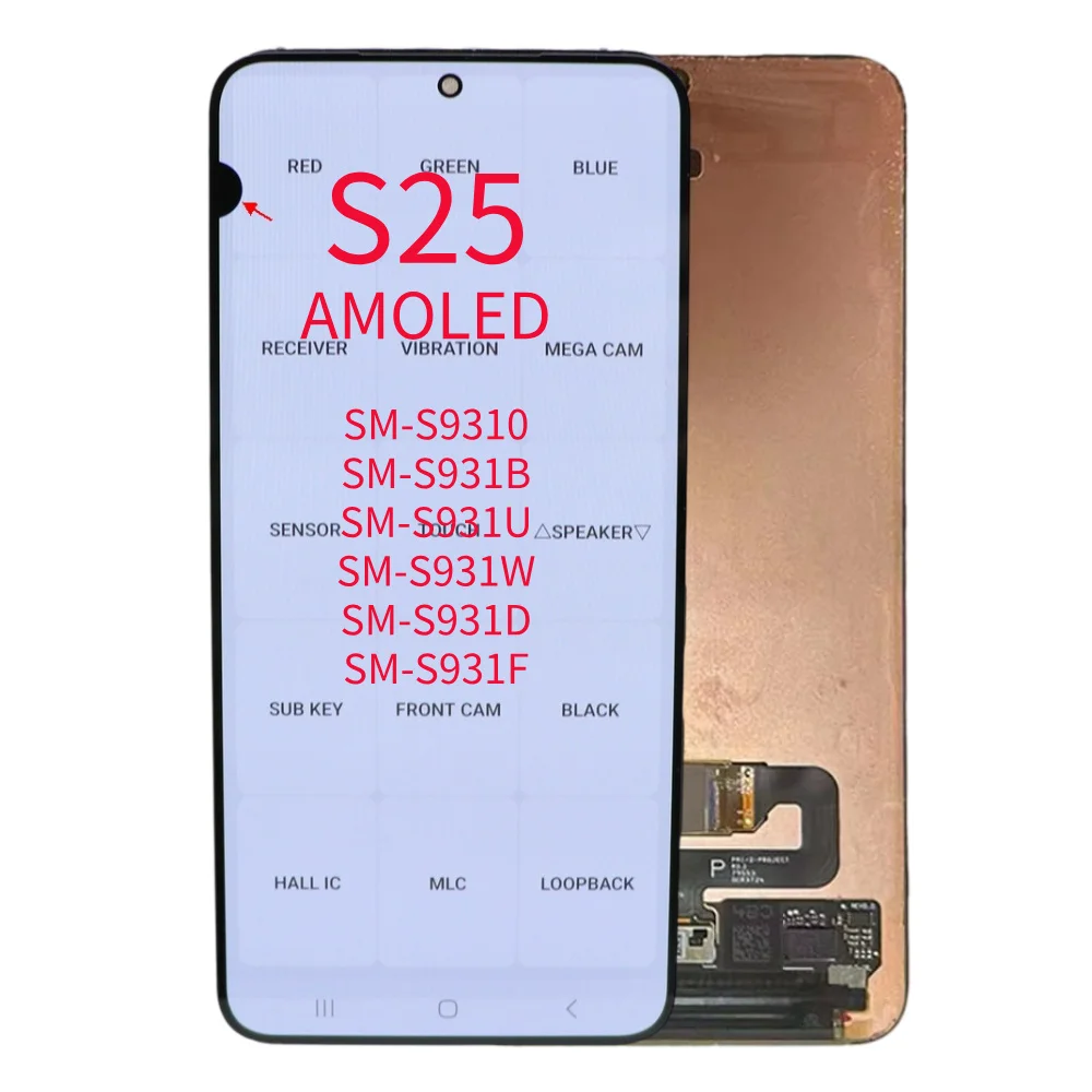 display-lcd-amoled-per-samsung-galaxy-s25-5g-s931b-s931b-ds-schermo-touch-e-digitalizzatore-per-samsung-s25-lcd