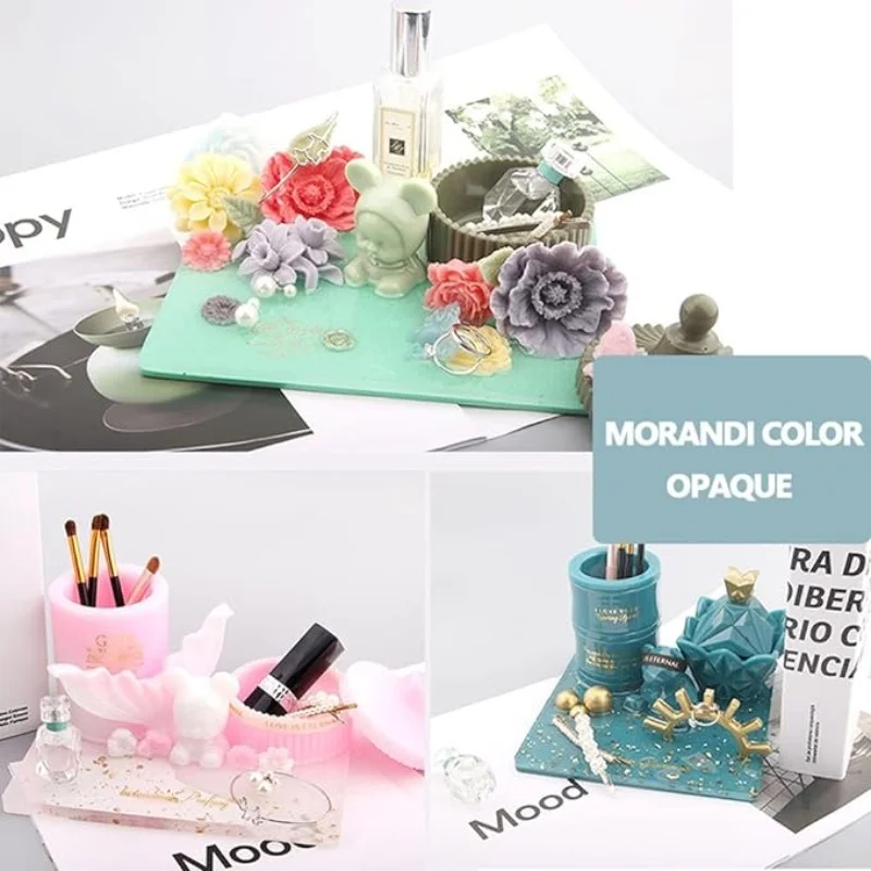 Diy 24 Stuks Morandi Epoxyhars Olieachtige Pigment Voor Ambachten Pigment Alcohol Inkt Vloeibare Kleurstof Kleurstof Hars
