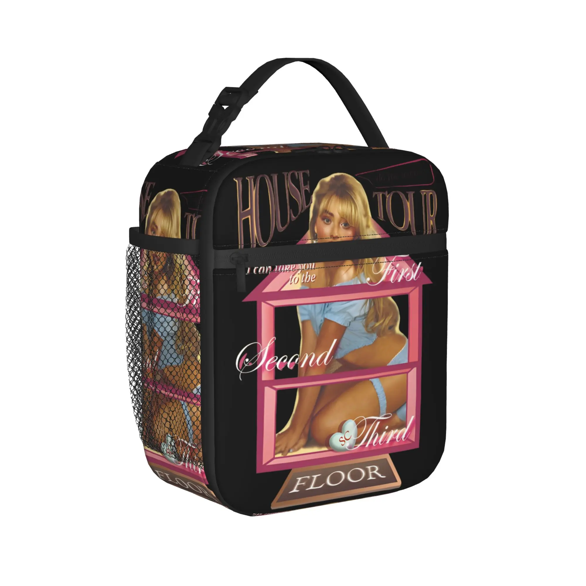 Sabrina Carpenter music festival Thermal Insulated Lunch Bag for Picnic Reusable Food Bags Men Women Thermal Cooler Lunch Boxes