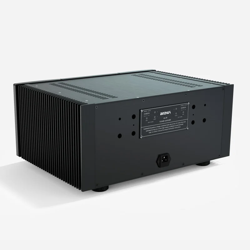 ML-09 class AB pure post amplifier chassis hifi DIY box Power Amp Case Heat dissipation on both sides