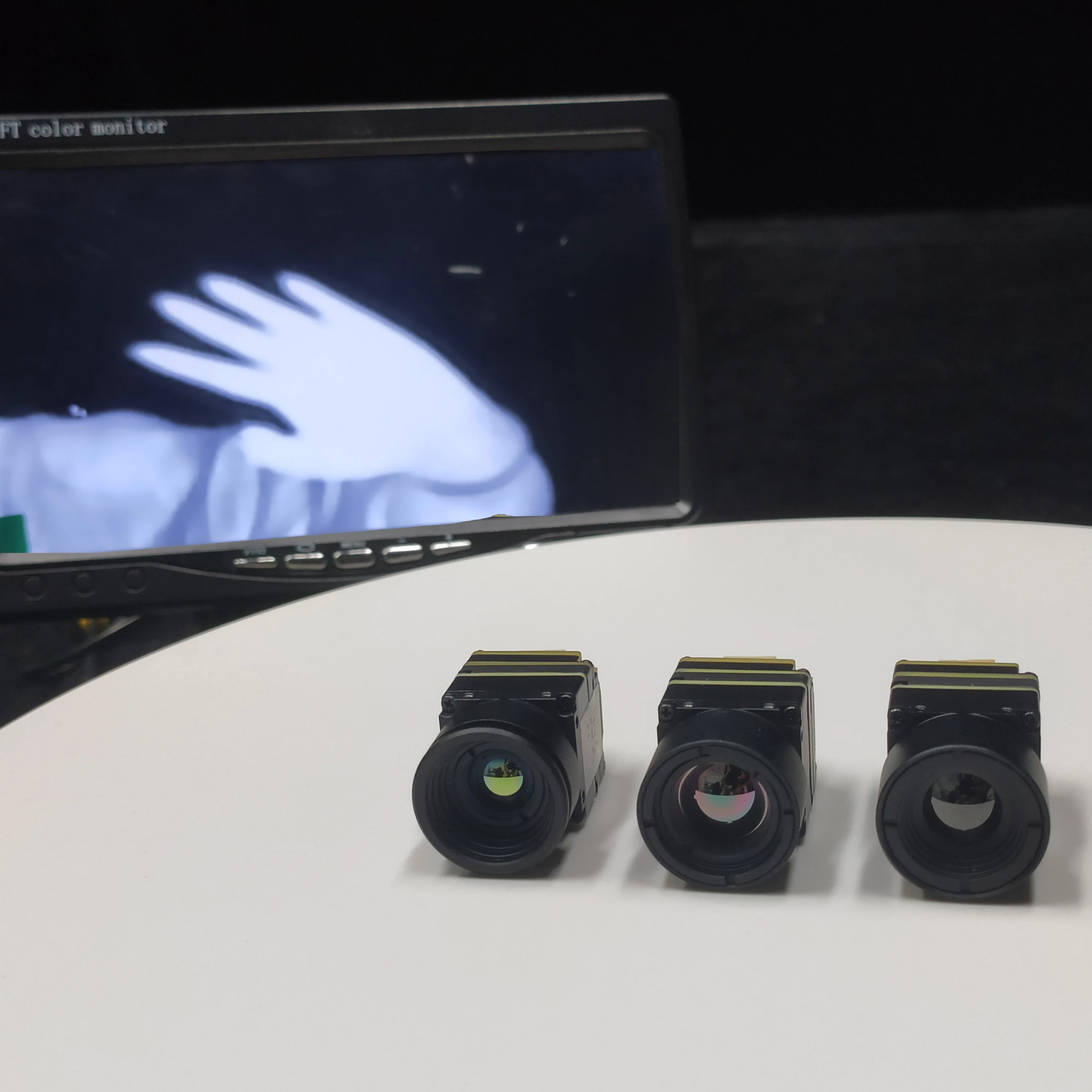 256*192 CVBS Thermal Imager 12um Module 4mm/9mm Lens 256 CVBS Mini Camera Thermal Module