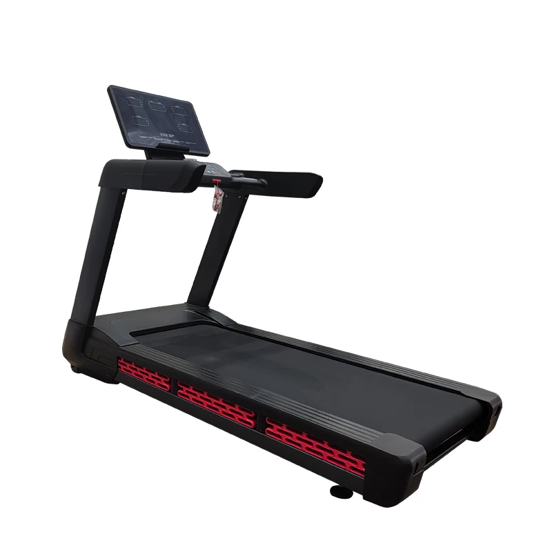High Quality Commercial Professional Multi-Functional Electric Treadmill LED Screen 2HP Motor 1-20km/h Speed 0-20 Incline