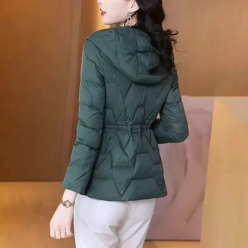 Padded Short Women's Cotton Coat Slim Fit Demi-season Lined Lady Parka Cheap Youthful Great 2025 Trend Offers Hot Quilted Jacket