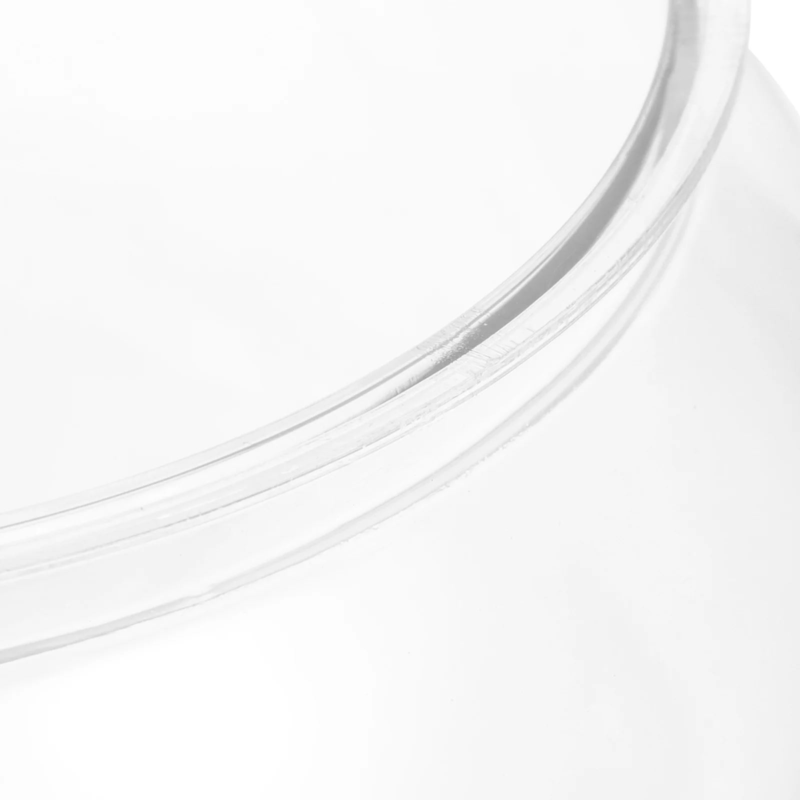 

Desktop Landscape Tank Clear Round Plastic Fish Bowl For Small Fish Home Office Decor Aquarium Portable Mini Garden