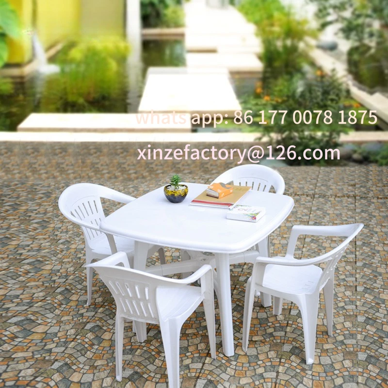 كرسي خارجي قابل للتخصيص، طاولة بلاستيكية للشاطئ، كشك طعام للترفيه #1