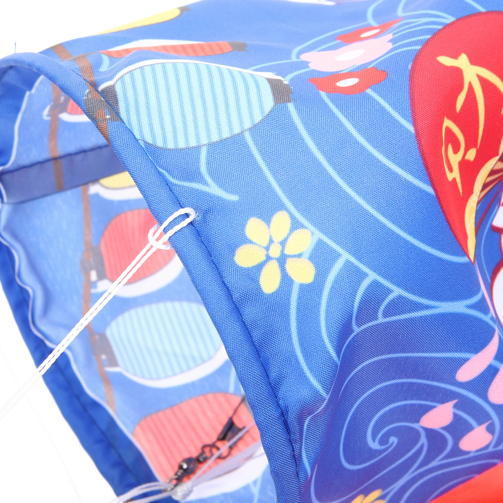 

Japanese Style Windsock Flags for Garden Party Decorations Durable Polyester Koi Carp Sushi Design Festive Hanging Flags