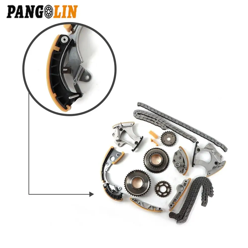 

1 комплект цепи ГРМ для AUDI A6 C7 A7 A8 Q5 Q7 S5 VW TOUAREG 3.0T V6 с шестернями 2012-16Автомобильный двигатель Автомобильные аксессуары Запчасти