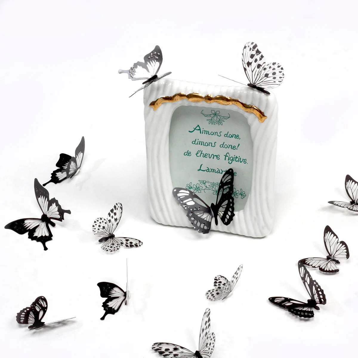 3D Crystal Butterfly Stickers 5