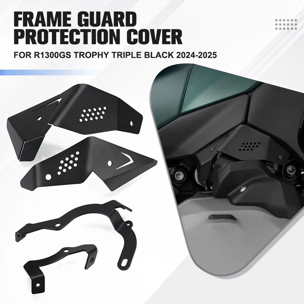 

Motorcycle Throttle Body Guard Protection For BMW R1300GS Triple Black Trophy 2024-2025-2026 Frame From External Damage CNC