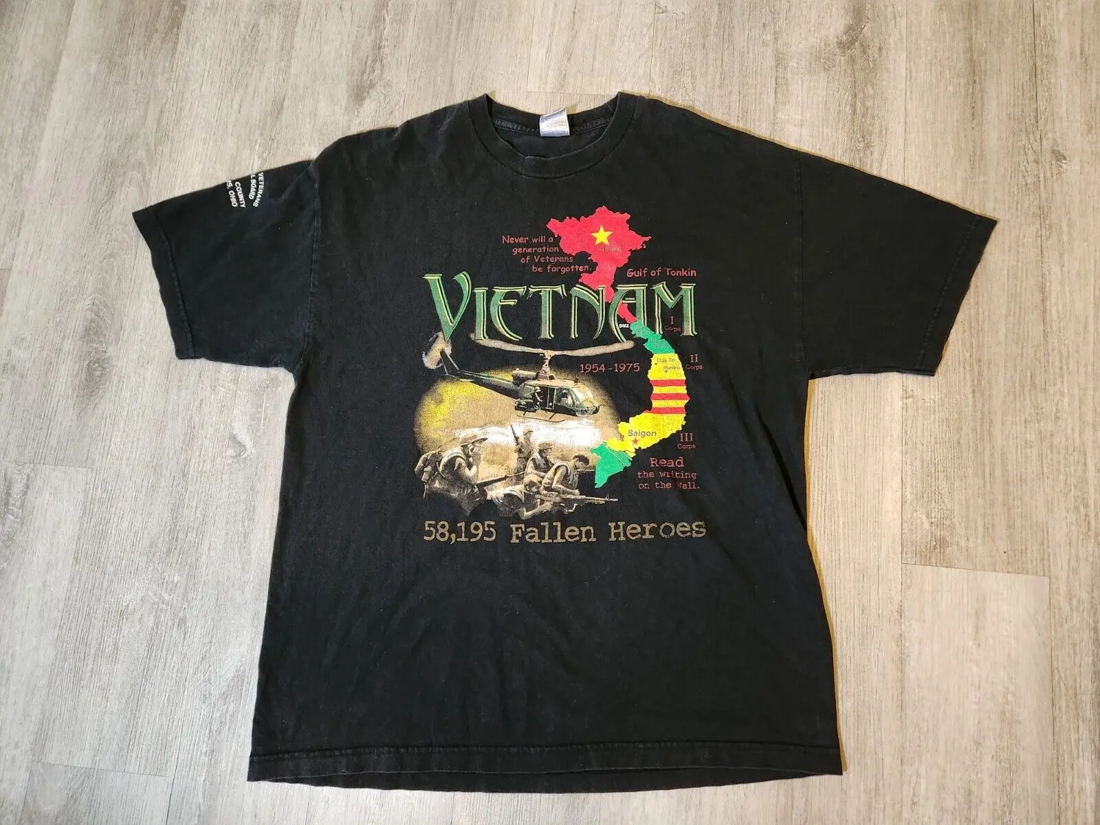 

Vintage Vietnam War T Shirt Adult XL Made In USA