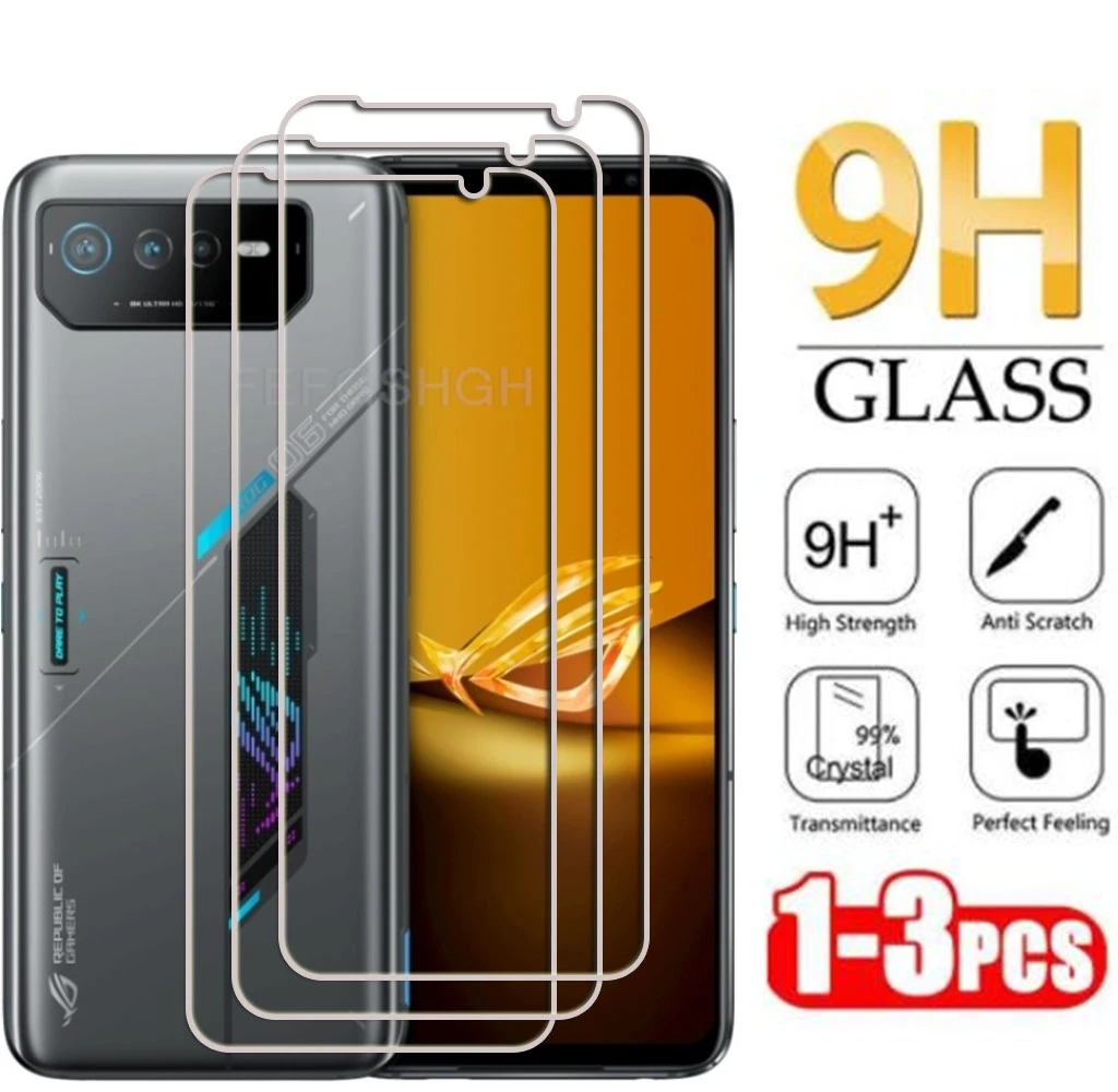 

9H 2.5D Tempered Glass For ASUS ROG Phone 6 Pro 6.78" ROG6 Phone6 6Pro 6D Ultimate Screen Protective Protector Cover Film