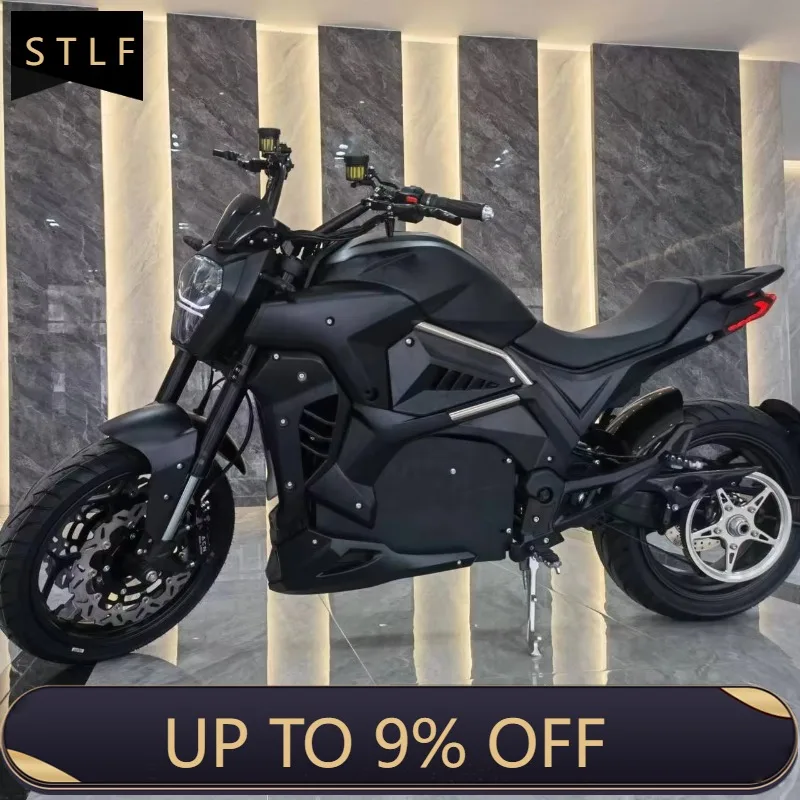 Zuimi High-end 10000w Pro Mid Motor Por Belt Drive Airbag Shock Absorber 140km/h Adult Electric Motorcycle