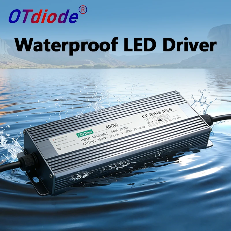

Светодиодный драйвер 300W 400W 150W для сценического освещения, водонепроницаемый трансформатор AC/DC 26V 30V 36V 48V, адаптер питания 5A 8A 12A