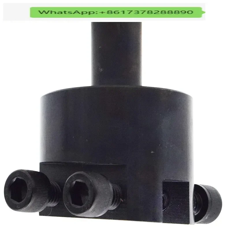CNC milling machine with adjustable size flat flying surface and smooth end face milling cutter disc