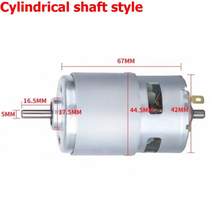 775  DC motor 12v 6000rpm 24V 10000rpm small motor speed regulation forward and reverse motor