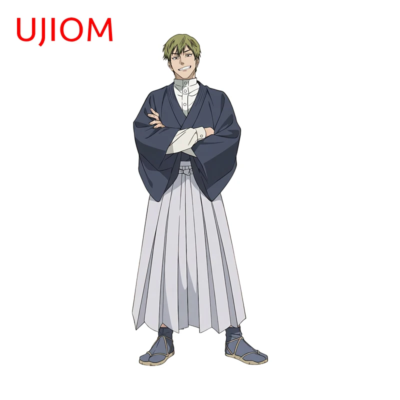 UJIOM Zenin Naoya Standing Posture Wall Sticker Decoration Chambre Adhesive PVC Decal Cupboard Vestibulec Vinyl Decoration