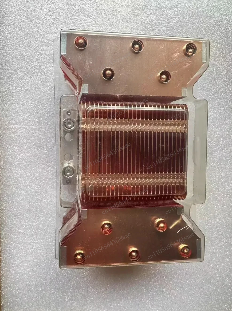 V100 SXM2 Graphics Card Cooler All Copper Heatsink Radiator 2cm 6cm Height Original for 2U Server
