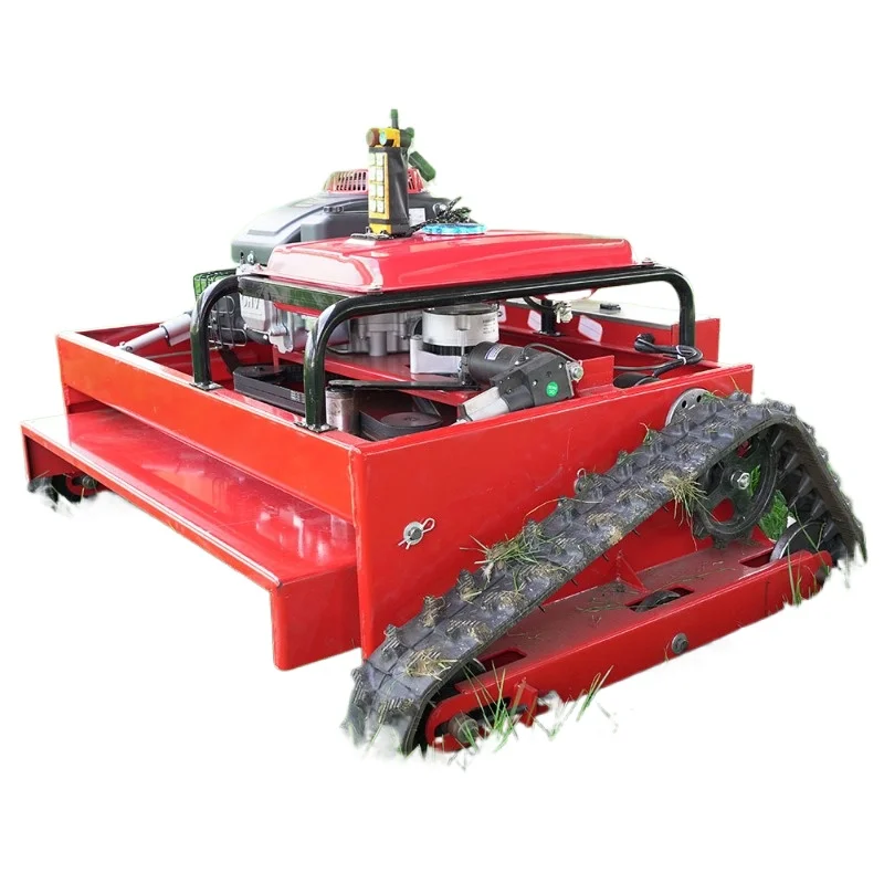 Self-Propelled 420cc Engine Golf Green Lawn Mower DIY Industrial Grade Track Mower