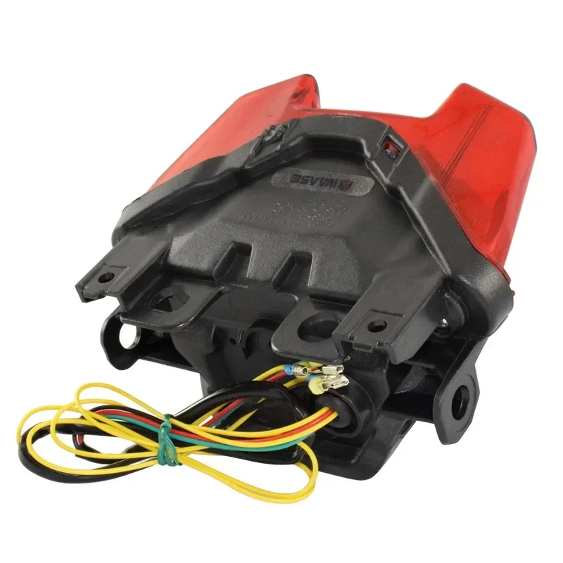 E-Mark الخلفية الذيل ضوء الفرامل بدوره إشارات المتكاملة مصباح ليد لياماها MT-07 MT07 2018 2019 2020 2021 2022 2023 2024