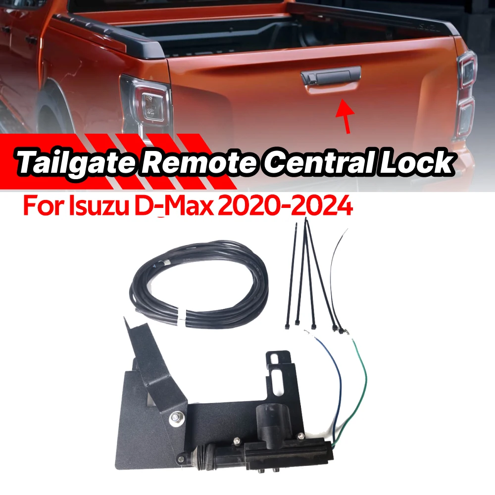 Tailgate Remote Power Central Locking System Unit Kits For Isuzu D-Max 2020-2024, Mazda BT-50 2020-2024