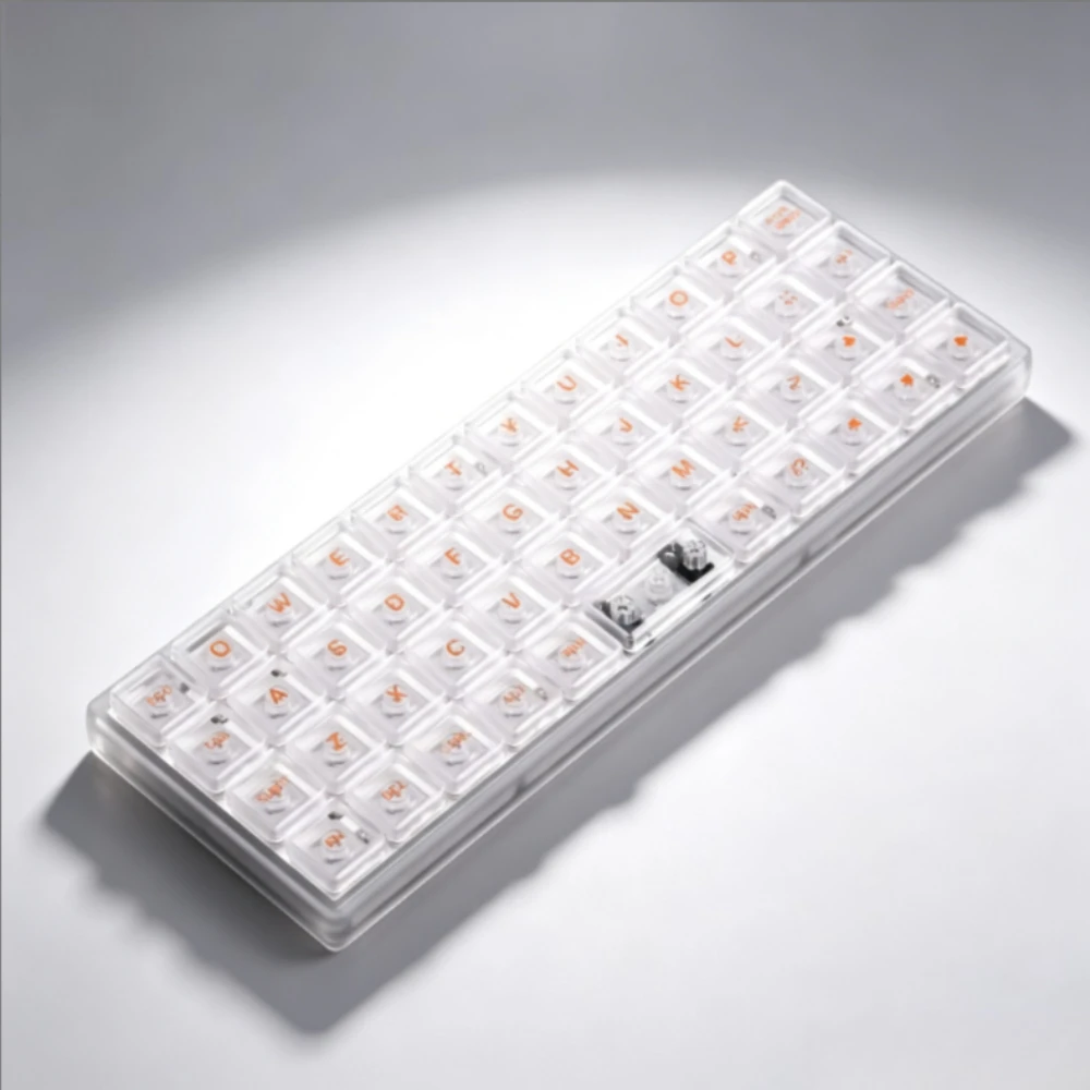 LCK Low Profile Theme Keycaps Set PBT Sublimation Transparent 52keys Custom Original Handmade Keycaps for Mechanical Keyboard