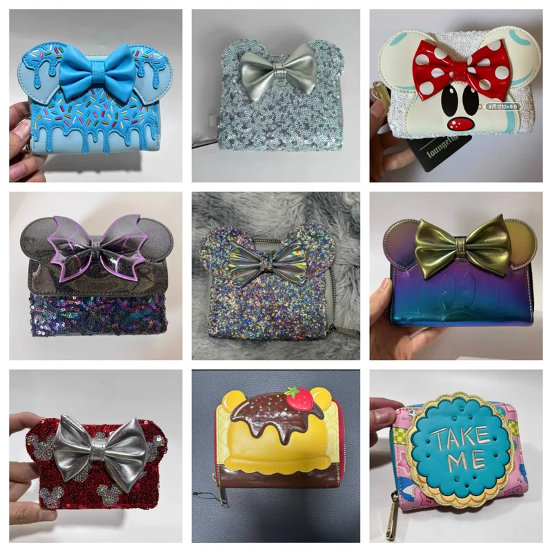

New Inventory Export Cute Cartoon Print Fashion Trend Wallet Card Bag Rich In Design Suitable For Girls' Birthday Gifts