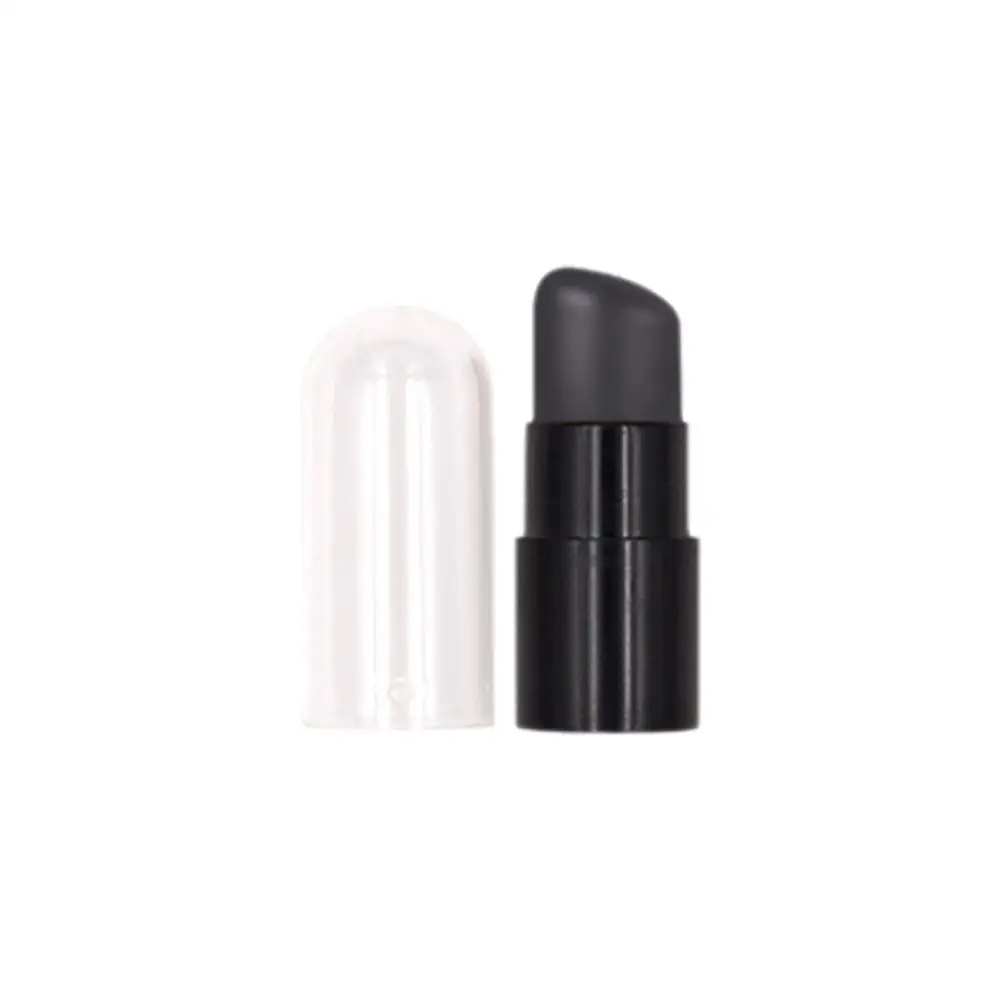 Silikon Lippen bürste abgewinkelt Concealer Make-up Pinsel Werkzeug Fingers pitzen weiche Bürste Concealer rund q tragbare Lippenstift Pinsel p1c1