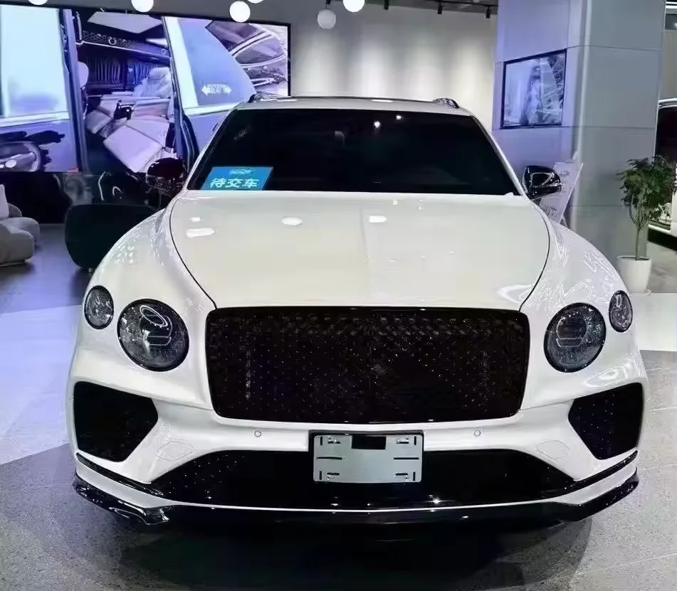 Grille Mesh Fit For 2021+ BENTLEY Bentayga Accessories Body Kit Exterior Modification Parts Car Type Car Grille Front Grille