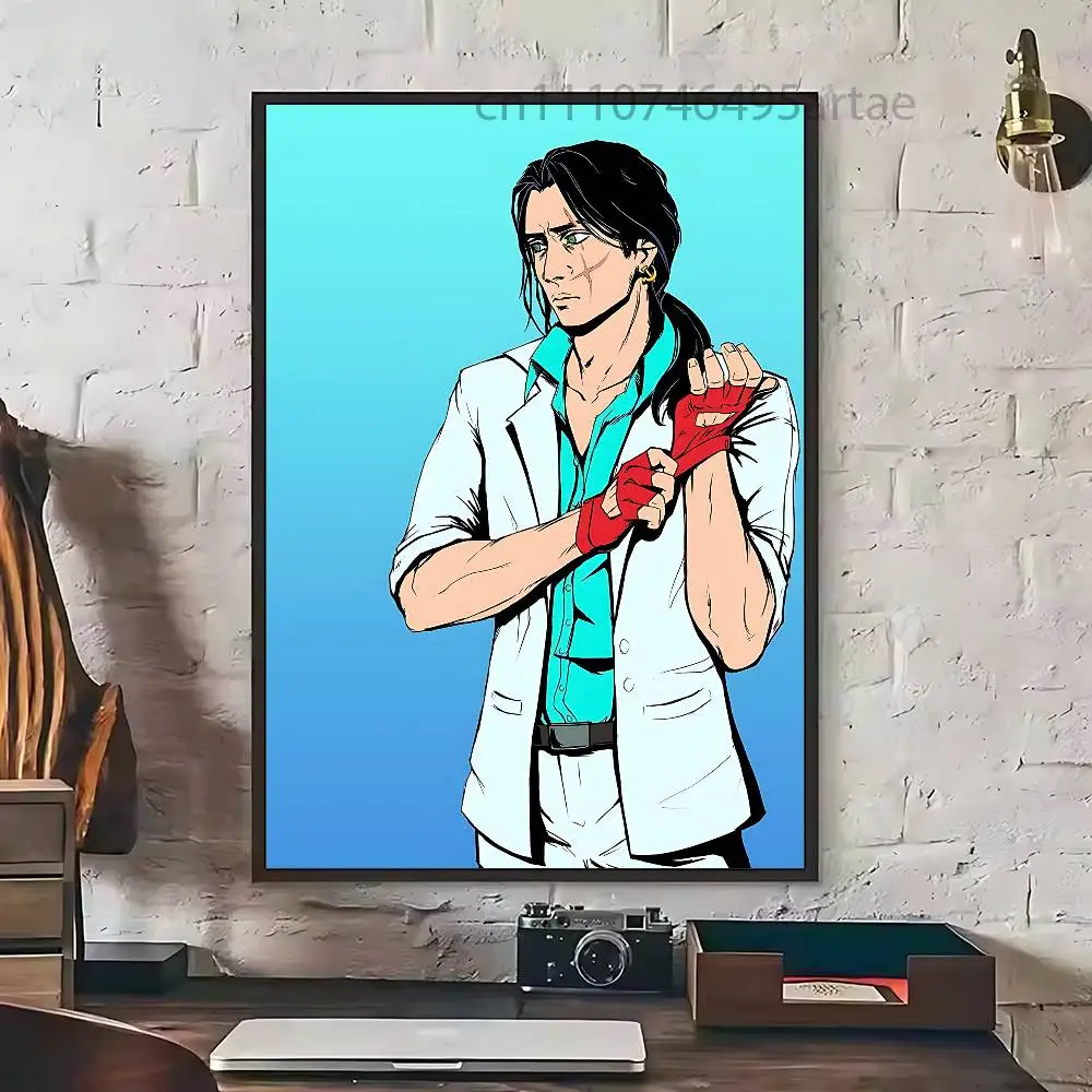 The Son Jacket Biker Hotline Miami  Poster HD home decor sticky wall waterproof home living room bar aesthetic decor