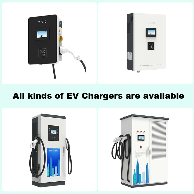 380V AC input 20kw dc charging station 30 kw wallbox CCS GBT socket standard for electric cars charge