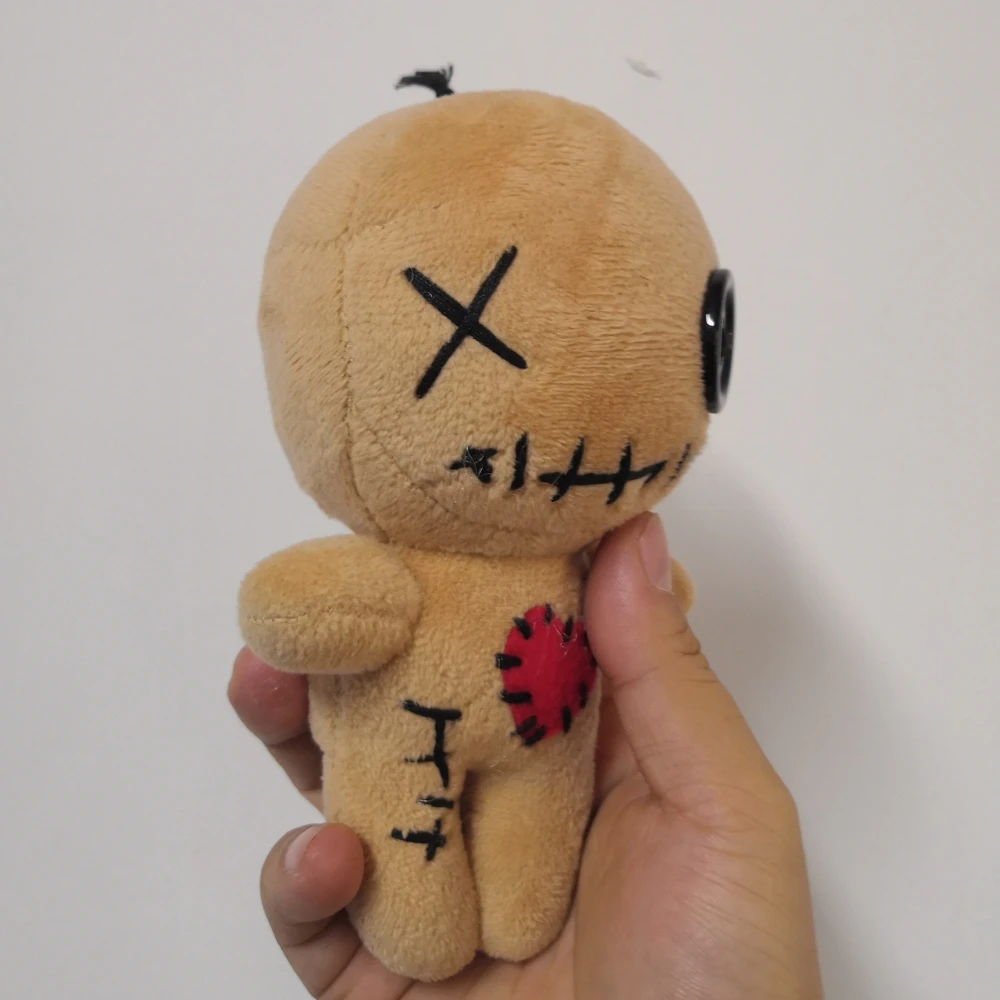 Scary Voodoo Doll Halloween Horror Costume Accessories Soft Revenge Spell Voodoo Doll Suitable for Stress Relief