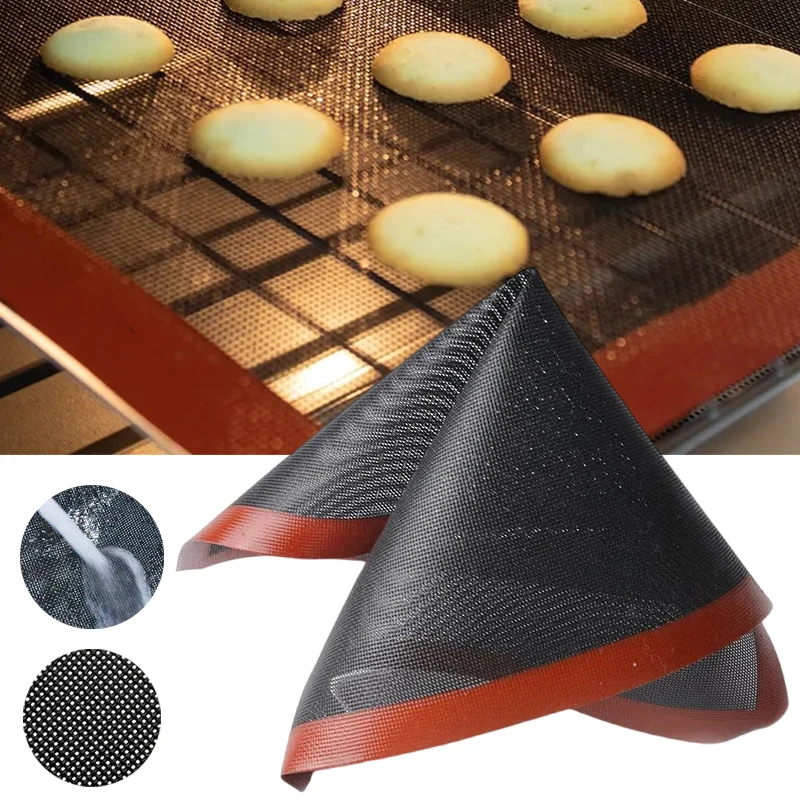 Non-Stick Silicone Baking Mat Pad Cookie Baking Gadget Cake Bakeware Pastry Tools For Kitchen Rolling Dough Mat