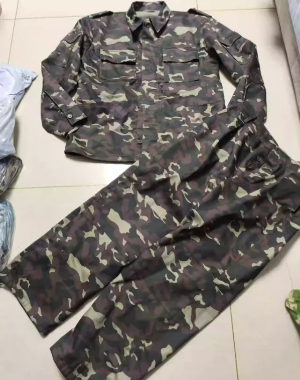 

Russian 90s Camouflage Ttsko Uniform Vintage Include Jacket Pants