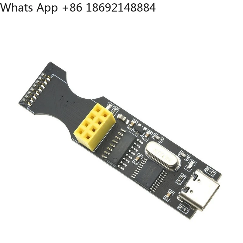 2.4G wireless serial port to USB transceiver module development board, patch module debugging test seat