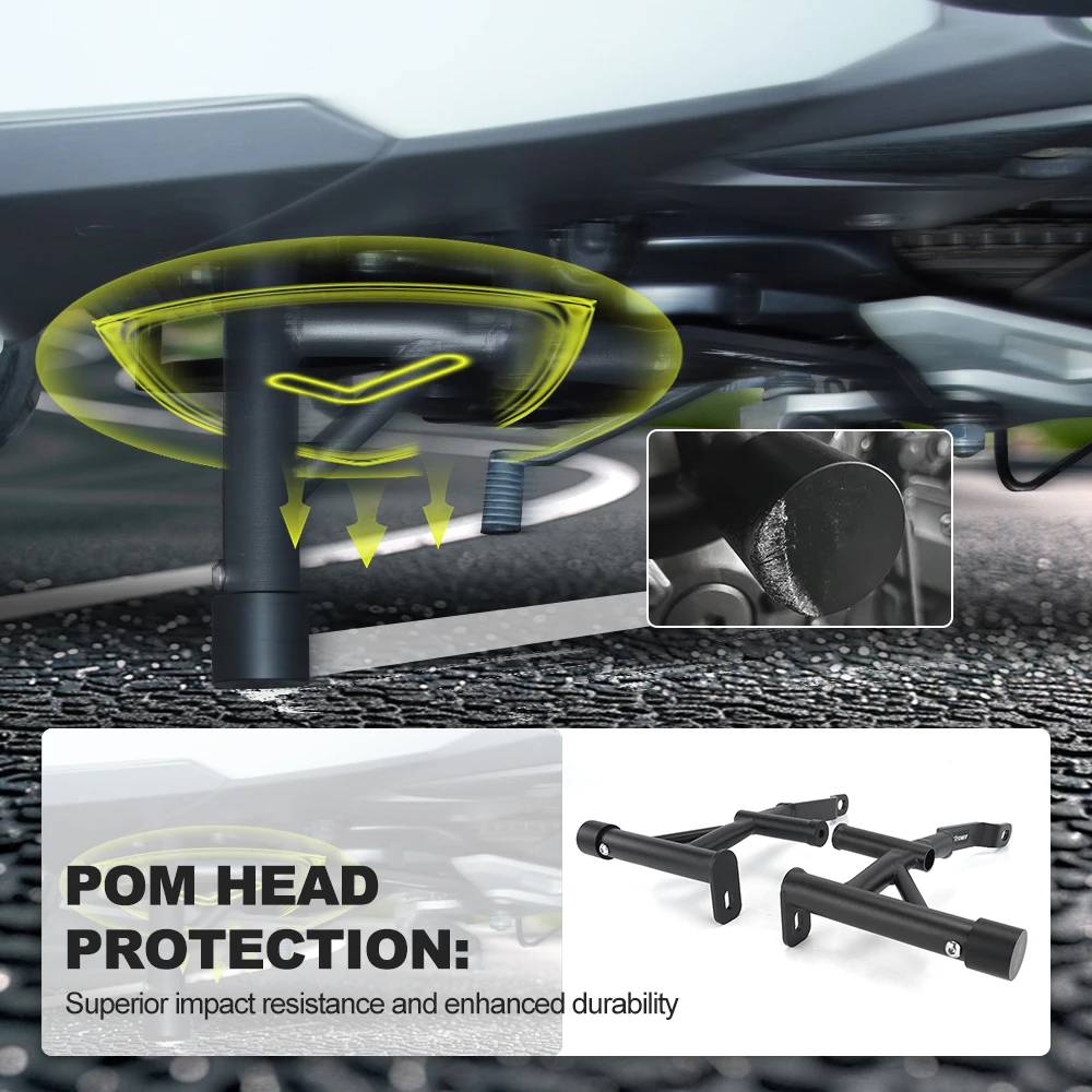 Cocok untuk Honda Grom 125 MSX125 2014-2020 Grom MSX125 Mesin Sepeda Motor Pelindung Jalan Raya Pelindung Bingkai Bumper Kandang Aksi Bar Tabrakan