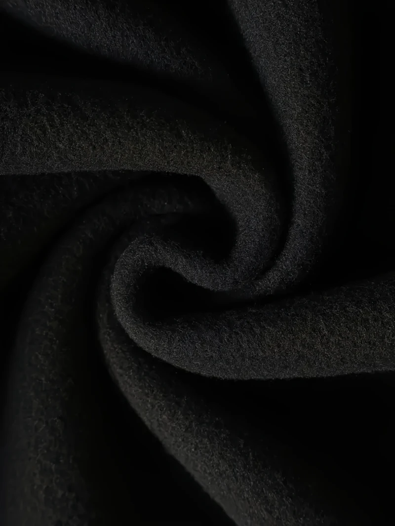 هوديي فضفاض مطبوع عليه ديزني بامبي - هودي كاجوال دافئ للشتاء باللون الأسود، تصميم زهرة الفراشة، رقبة دائرية مريحة