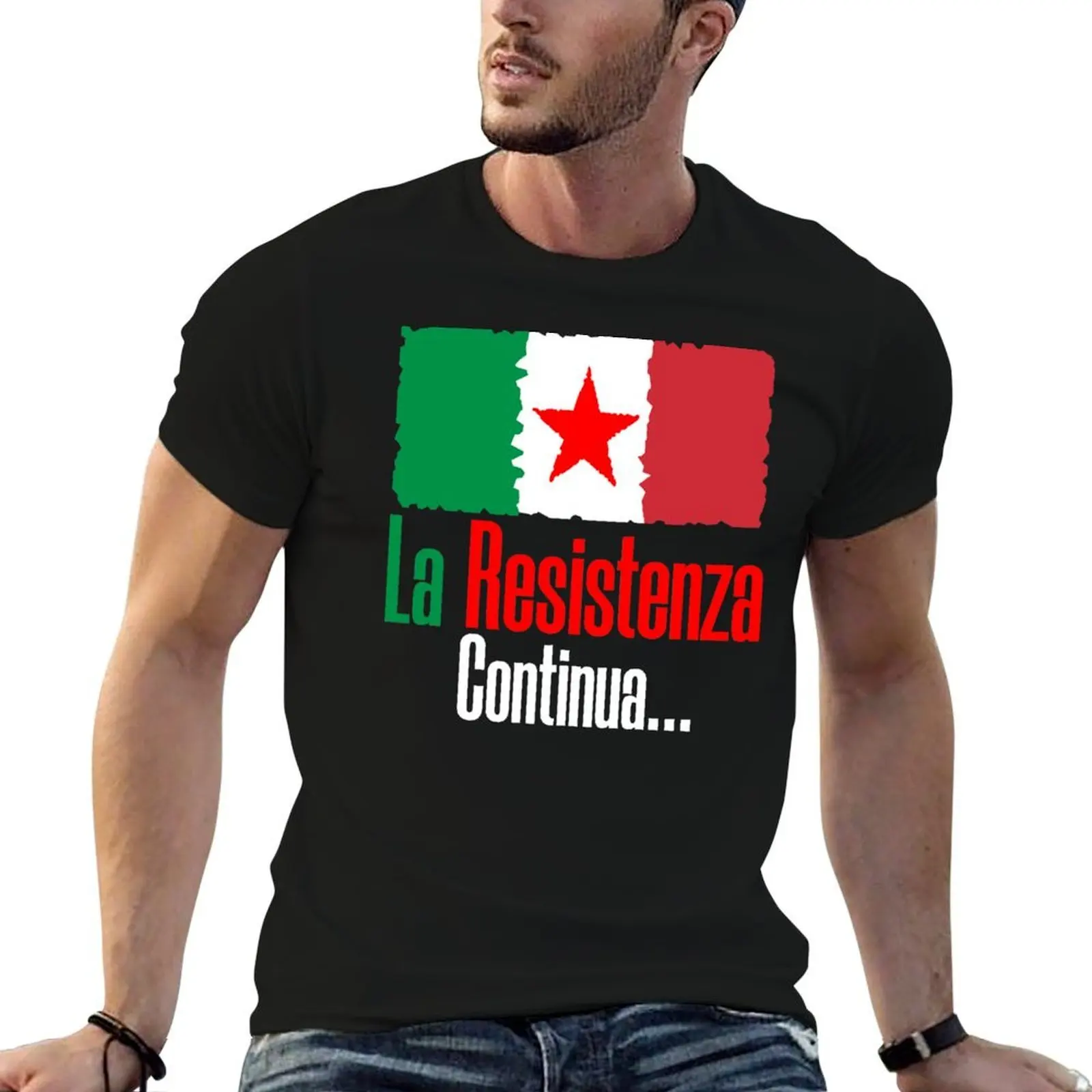 

ITALIAN PATRIOT T-Shirt man t shirts for men t shirt man casual T-Shirt