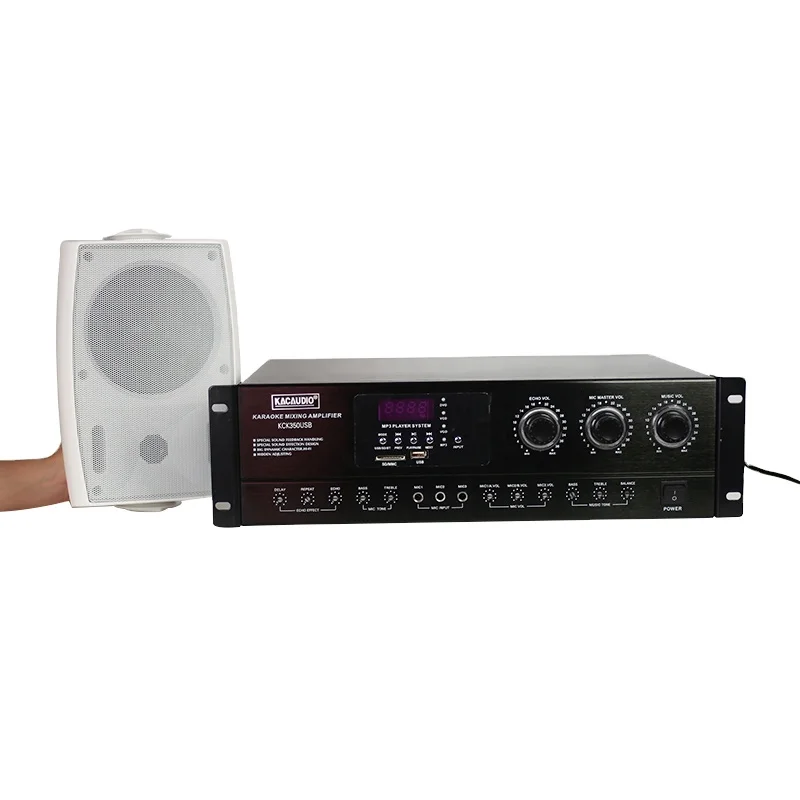 China Manufacturing Professional Stereo Amplifierbulit Karaoke Amplifier