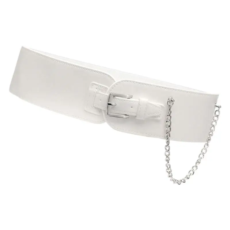 A52E Elastic Waist Belt Decorative Corset Belt For Dresses And Shirt Comfortable Stylish Waist CIncher for Women Daily Outfit