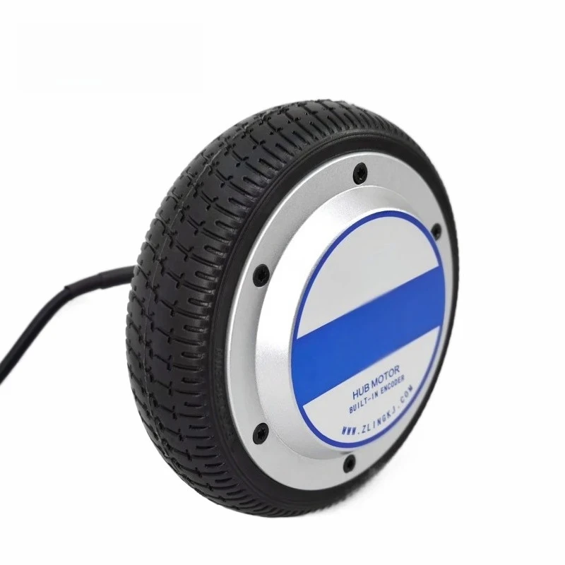 6.5‑Inch BLDC Servo Hub Motor 24V 350W 150kg Load Built‑in Encoder For Robot AGV