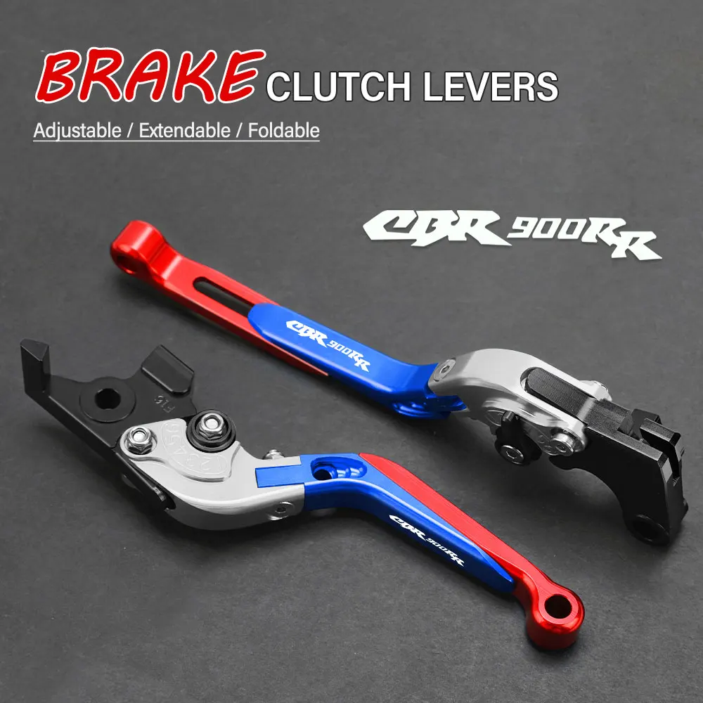 FOR Honda CBR900 RR CBR900RR 1993-1998 1999 Motorcycle Hand Brake Clutch Adjustable Levers Handle Folding Extendable Lever grip